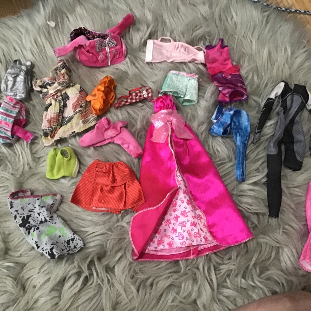 Barbie, Monster high Doll Clothes